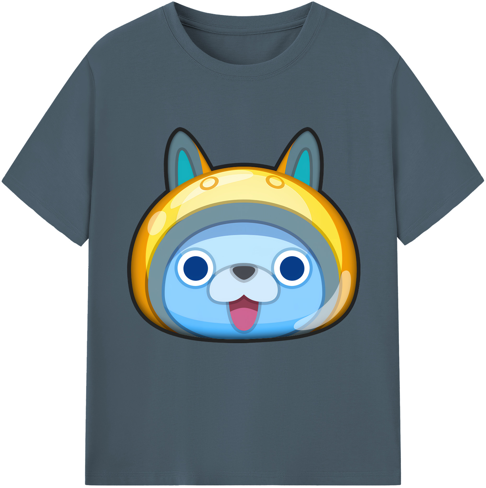（画像用） 妖怪ウォッチ Yo-kai Watch 綿100％半袖Tシャツ（フロントプリント）